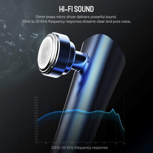 Planet Gates Black ROCK Mini Bluetooth Earphone Wireless In-Ear Stereo Earphones Fone de ouvido  Buds For iPhone Android