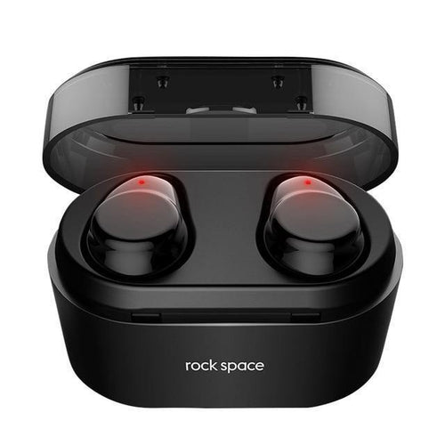 Planet Gates Black ROCK Mini TWS True Wireless Bluetooth Earphone Stereo Sports Headset With Charging Box Mic Earbud For iPhone XS MAX Xiaomi