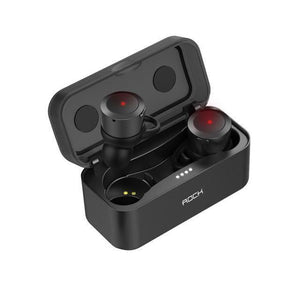 Planet Gates Black ROCK Mini Wireless Bluetooth Earphone EB10 TWS Stereo With Mic Universal Wireless Handsfree Earbuds for iphone X Samsung Xiaomi