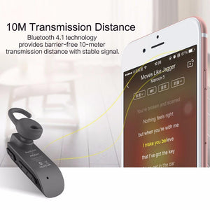 ROCK Wireless Bluetooth Headset Earphone Bluetooth 4.1 Headset D200 Noise Canceling Headphones Clearance 49% - Planet Gates