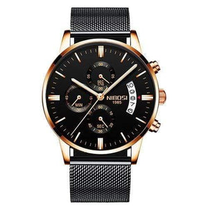 Planet Gates Black Rose Alloy Mens Watches Top Brand Luxury Military Sport Quartz Watch Men Waterproof Male Sport Clock Wristwatches Relogio Masculino