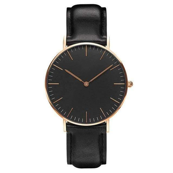 Planet Gates black rose black Women Watches Ladies Clock 36mm Stainless Steel Female Quartz Wristwatches Relogio Feminino Zegarek Damski