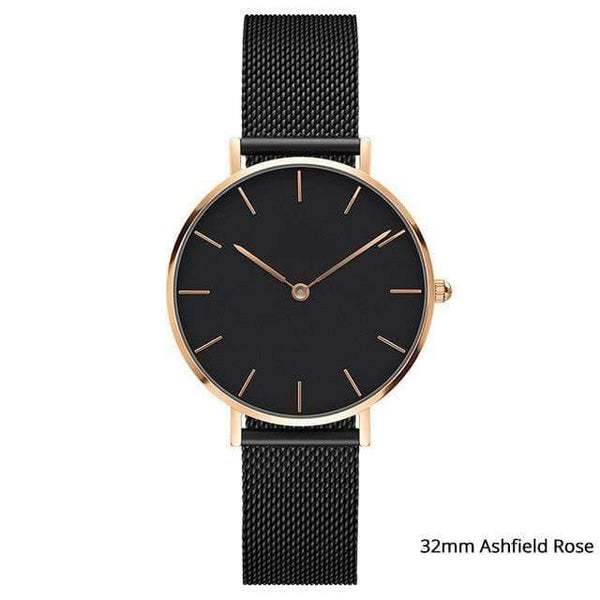 Fashion Wristwatches Women Milan Stainless Steel Band Lady Quartz Watches Clock Relogio Feminino - Planet Gates