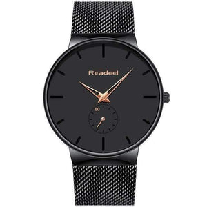Planet Gates Black Rose Gold Sports Watches Top Brand Luxury Ultra Thin Casual Waterproof Sport Watch Quartz Full Steel Men Watch Relogio Masculino