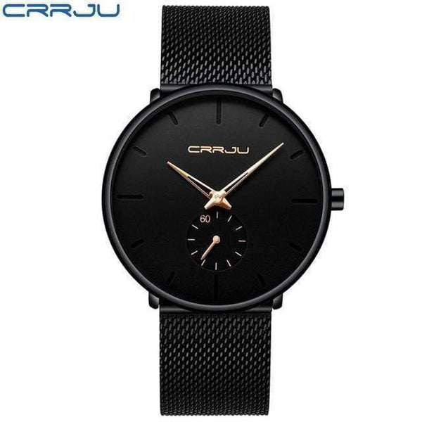 Planet Gates black rose Mens Watches Top Brand Luxury Waterproof Sport Watch Men Ultra Thin Dial Quartz Watch Casual Relogio Masculino
