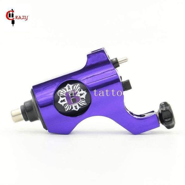 Planet Gates Black Rotary Tattoo Machine Bishop Style Pro Tattoo Machine For Liner & Shader Tatoo Motor Gun Free Shipping