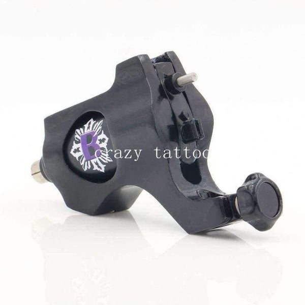Planet Gates Black Rotary Tattoo Machine Bishop Style Pro Tattoo Machine For Liner & Shader Tatoo Motor Gun Free Shipping