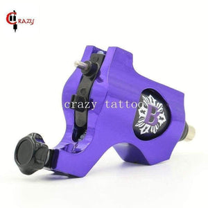 Planet Gates Black Rotary Tattoo Machine Bishop Style Pro Tattoo Machine For Liner & Shader Tatoo Motor Gun Free Shipping