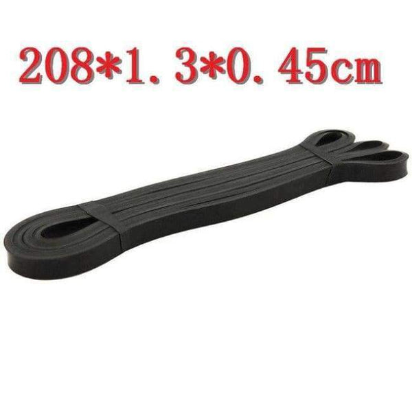 Planet Gates Black Rubber Body Building Fitness Equipement Resistance Bands Gym Training Weight Lifting Exercise Workout Resistance Band