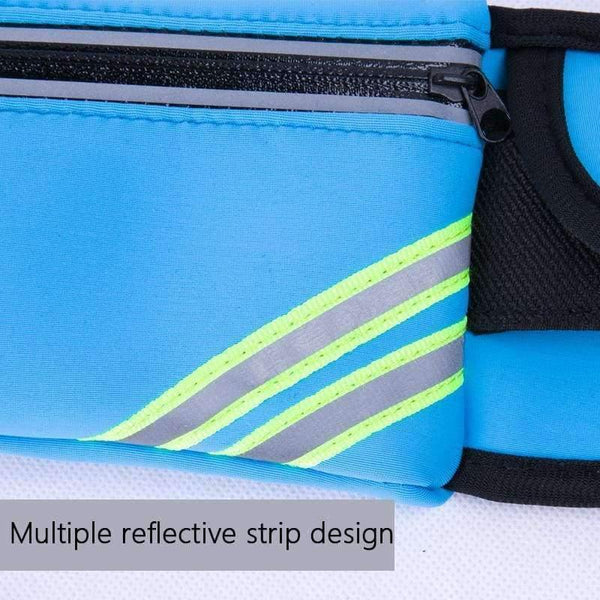 Planet Gates Black Running Arm Waist Bag Waterproof Mobile Phone Holder Women Gym Fitness Bag Lady Sport Accessories Jogging Belt Armband