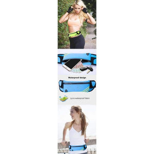 Planet Gates Black Running Arm Waist Bag Waterproof Mobile Phone Holder Women Gym Fitness Bag Lady Sport Accessories Jogging Belt Armband