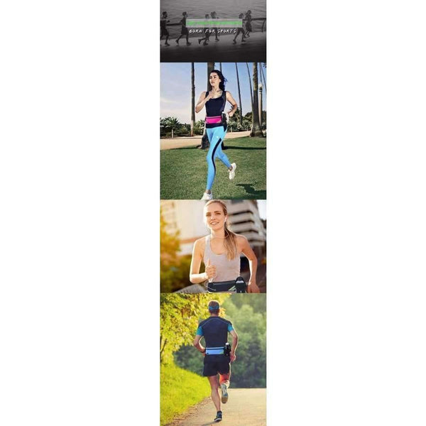 Running Arm Waist Bag Waterproof Mobile Phone Holder Women Gym Fitness Bag Lady Sport Accessories Jogging Belt Armband