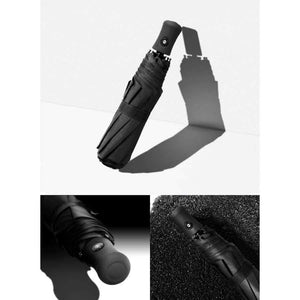 Planet Gates Black / Russian Federation Men Business Automatic Umbrella Female Windproof Stainless Steel Umbrellas Rain Women Folding Summer Umbrella UBY03