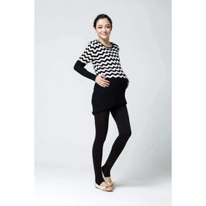 Planet Gates Black / Russian Federation Winter Maternity Plus Velvet Thickening  Leggings Pants Clothes For Pregnant Women Warm High Waist Suspender Pregnancy Trousers