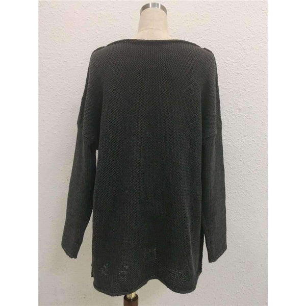 Autumn Winter Women's Casual Knitted Elegant Sweaters Plus Size Long-sleeved Simple Lady Pullover Thin Woman Top 2018