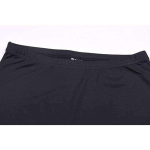 Planet Gates Black / S Autumn winter women sexy long sleeve neck zipper crop top high waist stretch shorts workout fitness 2 pieces set