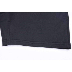 Planet Gates Black / S Autumn winter women sexy long sleeve neck zipper crop top high waist stretch shorts workout fitness 2 pieces set