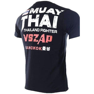 Bangkok Boxing MMA T Shirt Gym Tee Shirt Fighting Fighting Martial Arts Fitness Training Muay Thai T Shirt Men Homme