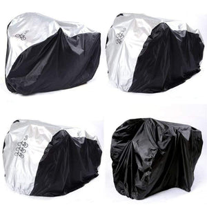 Planet Gates BLACK / S Bicycle Cycle Bike Cover Outdoor Multipurpose Rain Snow Dust All Weather Dust bask Protector PU Coating