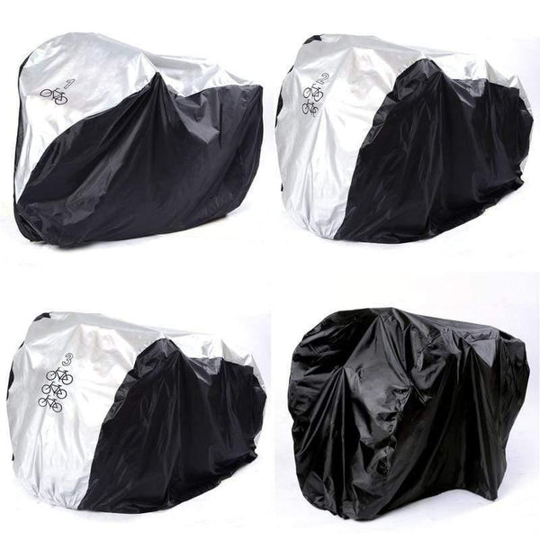 Planet Gates BLACK / S Bicycle Cycle Bike Cover Outdoor Multipurpose Rain Snow Dust All Weather Dust bask Protector PU Coating