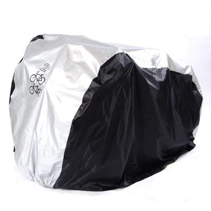 Planet Gates BLACK / S Bicycle Cycle Bike Cover Outdoor Multipurpose Rain Snow Dust All Weather Dust bask Protector PU Coating