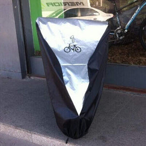 Planet Gates BLACK / S Bicycle Cycle Bike Cover Outdoor Multipurpose Rain Snow Dust All Weather Dust bask Protector PU Coating