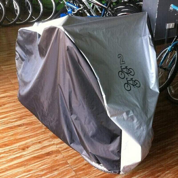 Planet Gates BLACK / S Bicycle Cycle Bike Cover Outdoor Multipurpose Rain Snow Dust All Weather Dust bask Protector PU Coating
