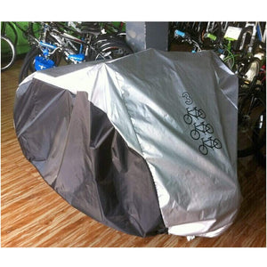 Planet Gates BLACK / S Bicycle Cycle Bike Cover Outdoor Multipurpose Rain Snow Dust All Weather Dust bask Protector PU Coating