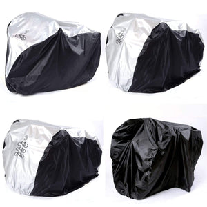 Planet Gates BLACK / S Bicycle Cycle Bike Cover Outdoor Multipurpose Rain Snow Dust All Weather Dust bask Protector PU Coating