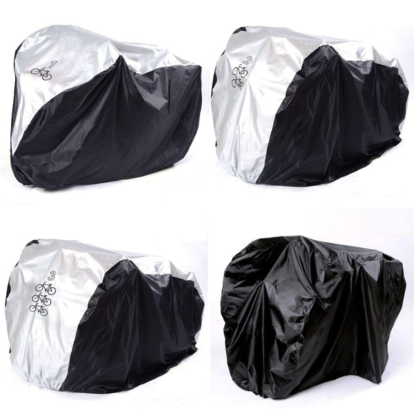 Planet Gates BLACK / S Bicycle Cycle Bike Cover Outdoor Multipurpose Rain Snow Dust All Weather Dust bask Protector PU Coating