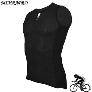 Planet Gates Black / S Black Color Cycling Base Layer / Riding Underwear / Sweat Shirt / Tights Clothing Thin Perspiration Moisture Absorption