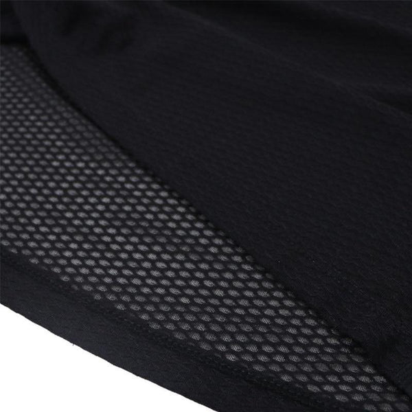 Planet Gates Black / S Black Color Cycling Base Layer / Riding Underwear / Sweat Shirt / Tights Clothing Thin Perspiration Moisture Absorption