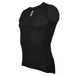 Planet Gates Black / S Black Color Cycling Base Layer / Riding Underwear / Sweat Shirt / Tights Clothing Thin Perspiration Moisture Absorption