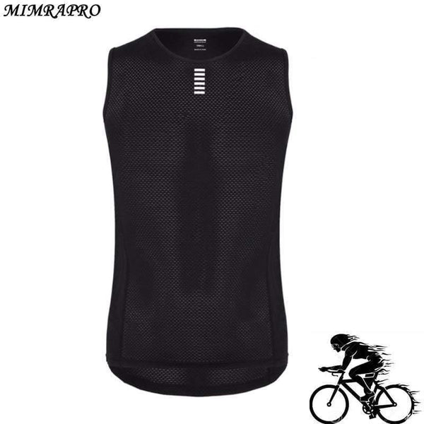 Planet Gates Black / S Black Color Cycling Base Layer / Riding Underwear / Sweat Shirt / Tights Clothing Thin Perspiration Moisture Absorption