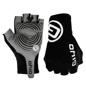 Planet Gates Black / S Breaking Wind Cycling Gloves Half Finger Anti-slip Bicycle Mittens Racing Road Bike Glove MTB Biciclet Guantes Ciclismo