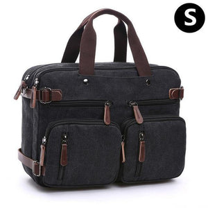 Planet Gates Black-S Briefcase man Bag Business Shoulder Messenger Bag Men's vintage Casual Laptop Handbag male Messenger Crossbody Bags back