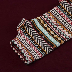 Planet Gates Black / S / China Spring Women's Patchwork Casual Loose T-shirts Autumn Ladies Long Sleeve Crewneck Pocket Tee Tops #YL