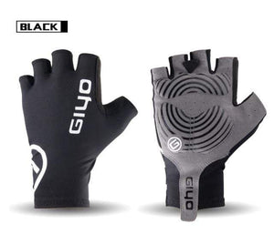 Planet Gates Black / S Cycle Half -finger Gloves Gel Sports Bicycle Race Gloves Of Bicycle Mtb Road Guantes Glove Cycling Men's Mid -term Women