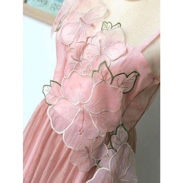 Planet Gates Black / S Embroidery women sexy elegant mesh long party dress 2018 new fashion high quality lady maxi long event dress