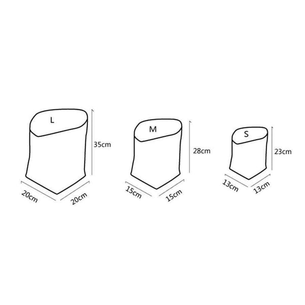 Planet Gates Black / S Kraft Paper Storage Bags of Fruit and Vegetable Garlic Onion Plant Flower Pot Bag Basket Home Garden Storage Organization New