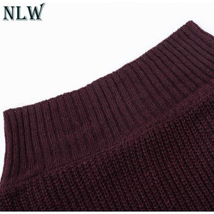 Planet Gates Black / S Large Size Off Shoulder Sweater Pullover Women Casual Harajuku Sweater Sexy Streetwear Autumn Jumpers Plus Size XXXL