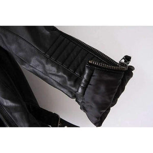 Planet Gates Black / S Leather Jacket Women Jackets Coat Slim Biker Motorcycle Soft Zipper girl Leather Jaquetas De Couro feminina women's clothing