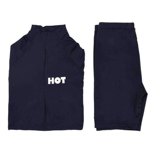 Planet Gates Black / S Long sleeve high neck zipper letters print crop tops bodyocn shorts 2 pieces set 2018 autumn winter women fashion casua