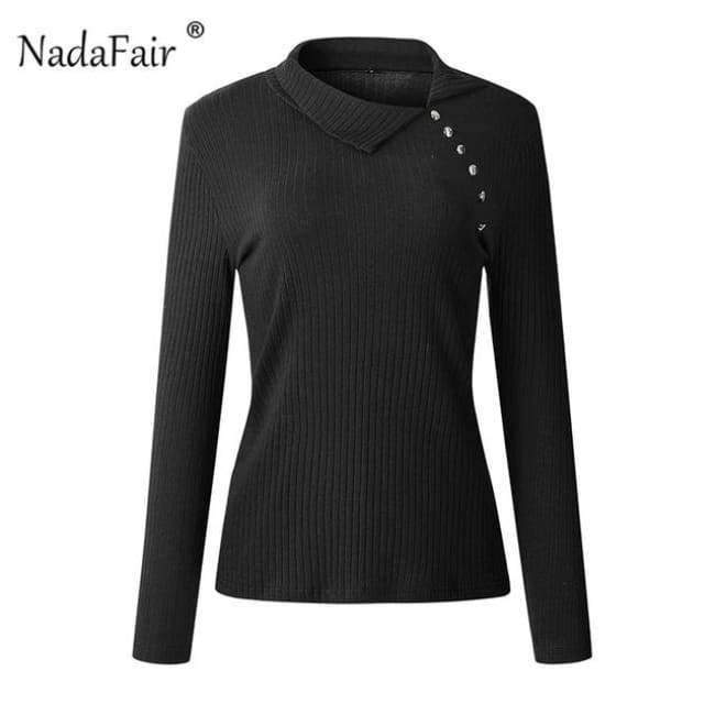 Planet Gates Gray / S Long sleeve neck knitted t shirts women tops female 2018 autumn winter casual slim tees ladies pullover t-shirts