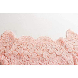 Planet Gates Black / S Maxfresh 2018 Women Long Sleeved Lace slach neck Dress