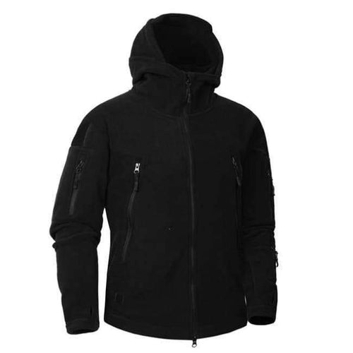 Planet Gates Black / S Mege Brand Autumn Winter Military Fleece Camouflage Tactical Men's Clothing Polar Warm Multicam Army Men Coat Outwear Hoodie