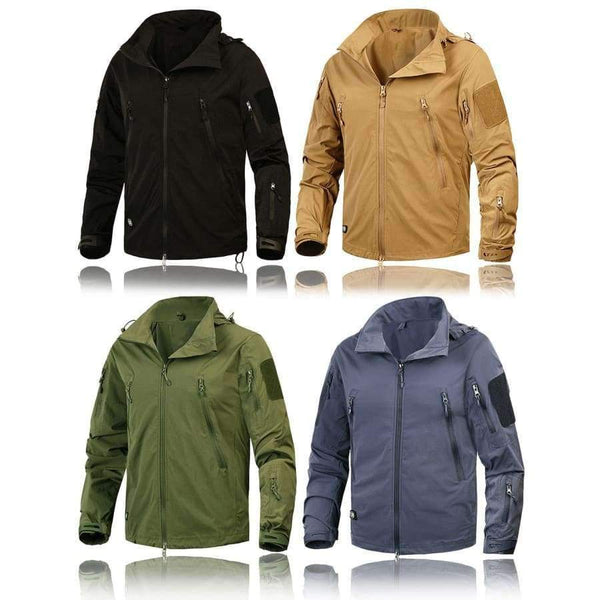 Planet Gates Black / S Mege Brand Clothing New Autumn Men's Jacket Coat Military Clothing Tactical Outwear US Army Breathable Nylon Light Windbreaker