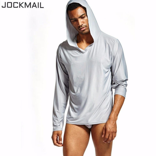 Planet Gates Black / S Men's Sleep Tops Lounge Homewear Sleepwear mens through shirts tank top male pajama hanging along Men's