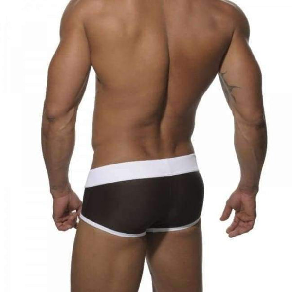 Planet Gates Black / S Men Swimwear Swimsuits  New Low Waist Mens Swimming Trunks Pocket Beach Surf Board Shorts Mens Swim Suits