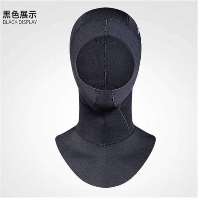 Planet Gates Black / S Neoprene Pro Diving Hat Swimming Caps Scuba Surfing Snorkeling Water Sports Equipment,Anti-stab Sunscreen Guise Wetsuit Cap